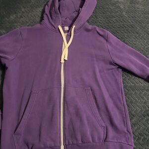 Purple Hoodie Sweatshirt